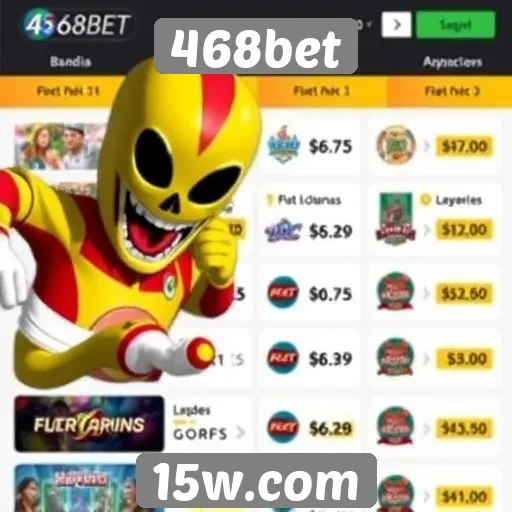 Exploração das ofertas de jogos no site 468bet